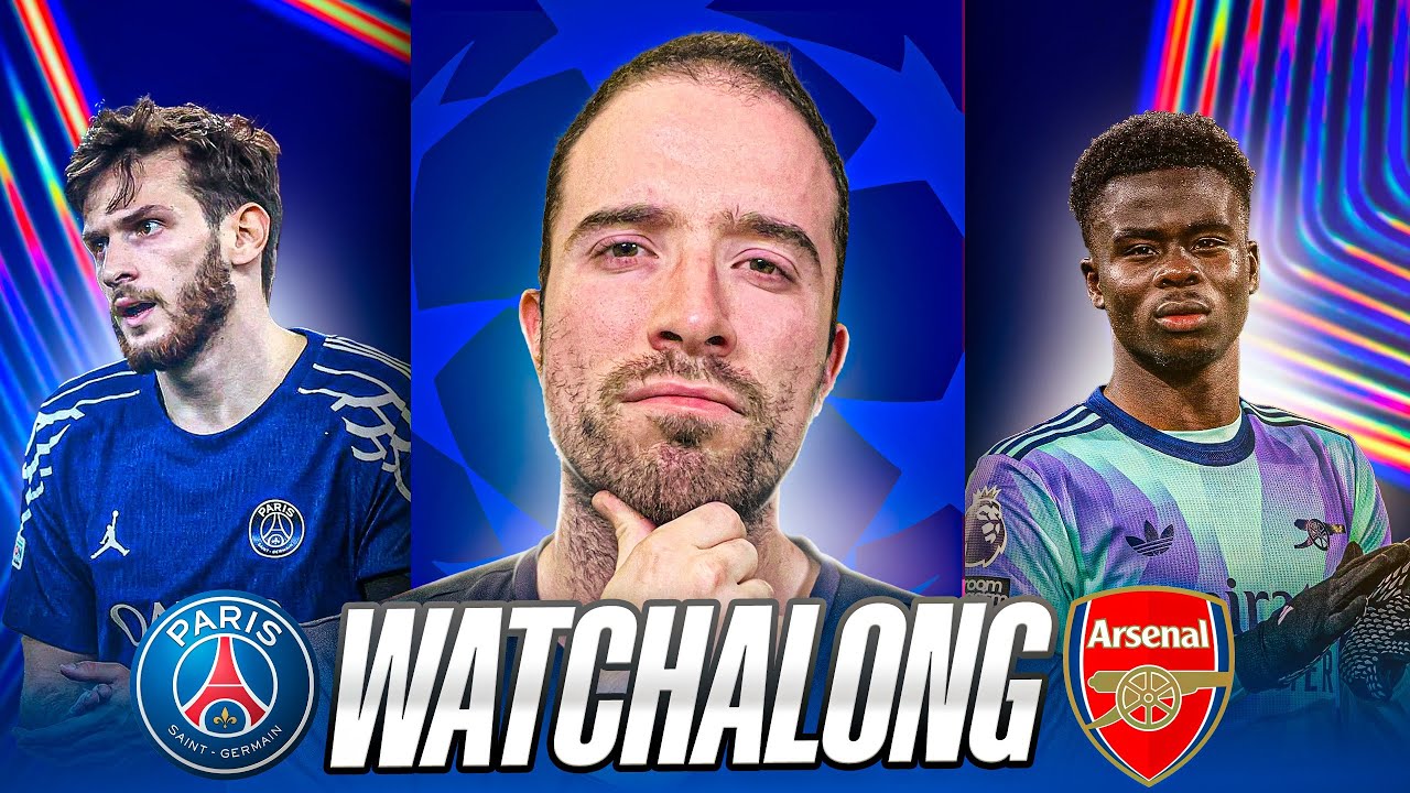 PSG 2-1 Arsenal LIVE WATCHALONG
