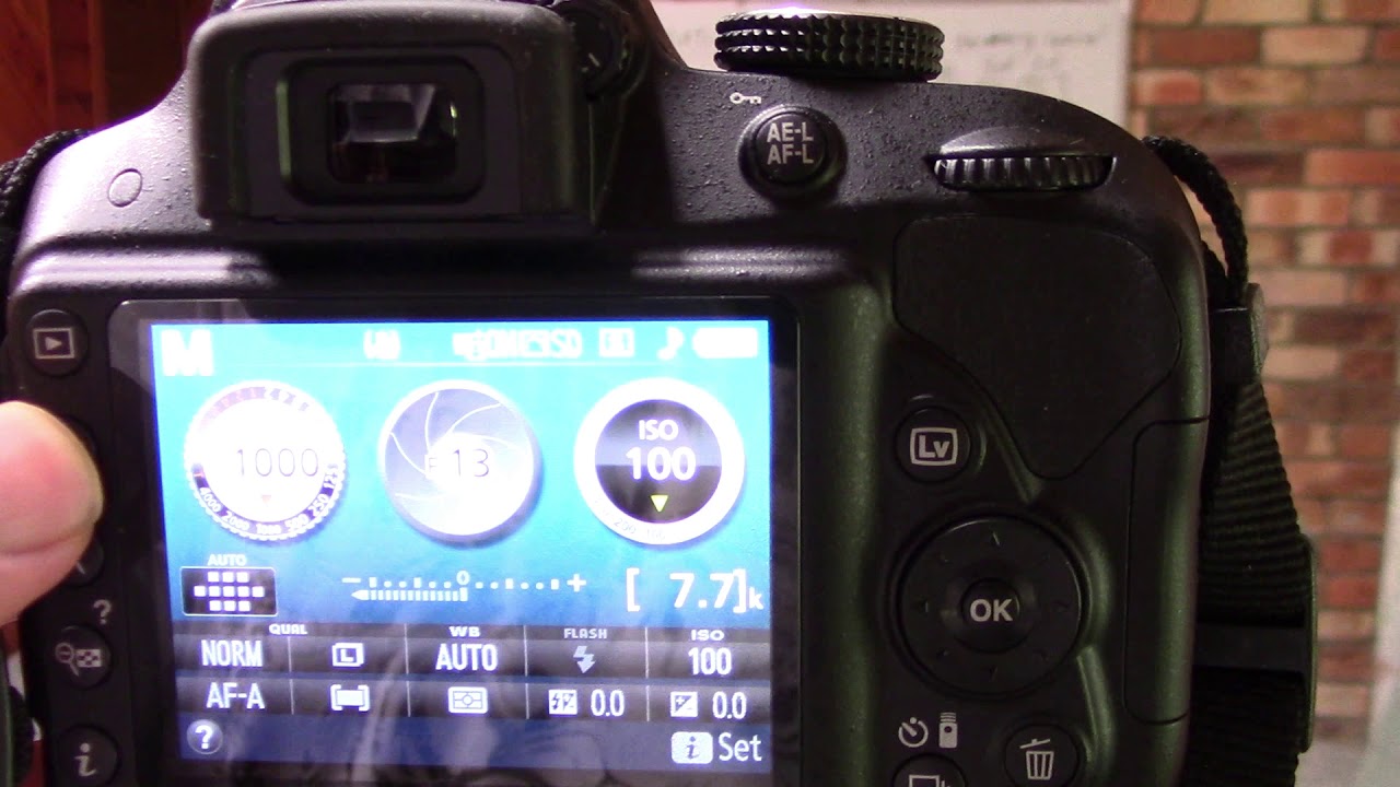 Brightness / Lighting changing continuously when making video with Nikon D3300 fix
