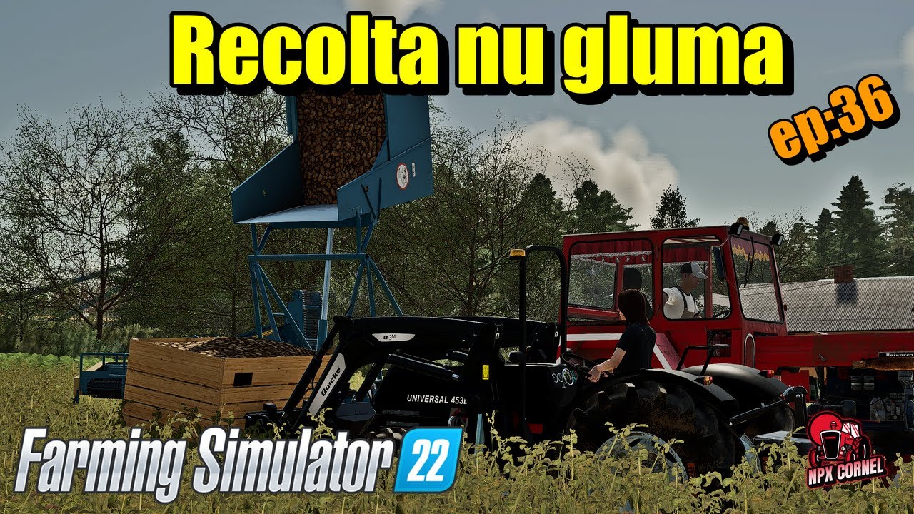 #fs22 RolePlay Romania/Am scos tone de cartofi de pe teren/ep:36