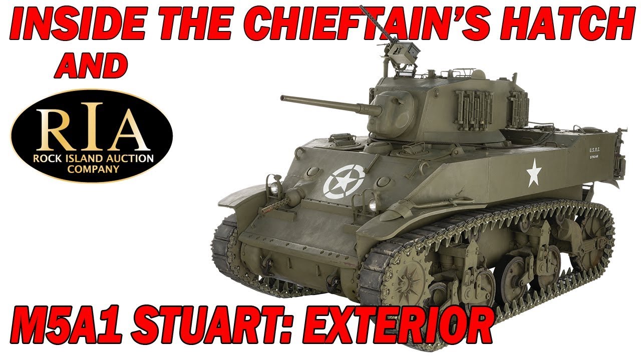 Inside the Chieftain's Hatch: M5A1, Part 1.