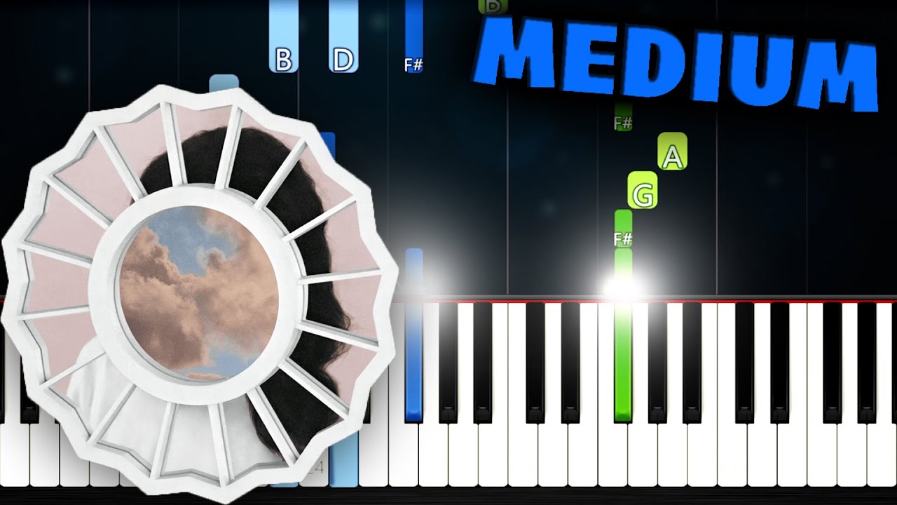 Mac Miller - Congratulations -  Piano Tutorial (MEDIUM)