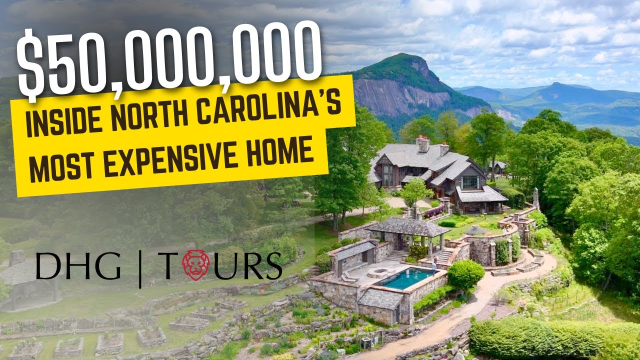 Tour an INSANE $50,000,000 Mountain Top Estate in Highlands, NC by Damian Hall Group | Highlands