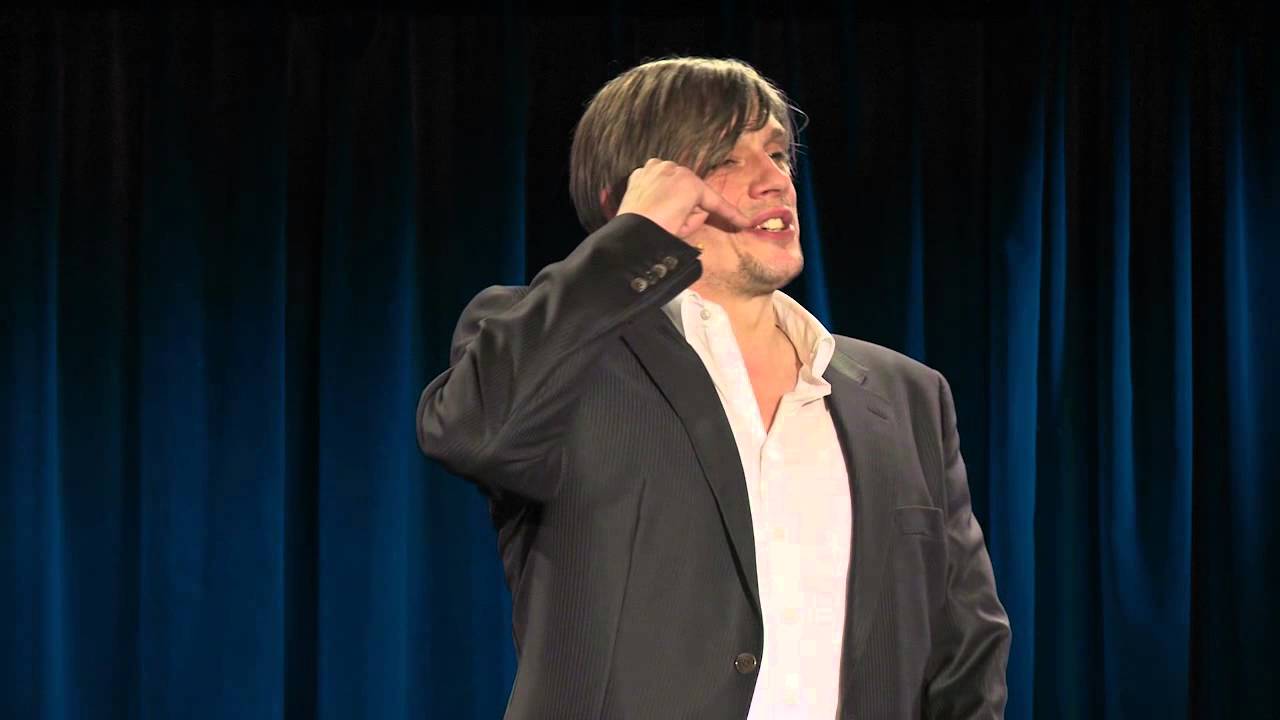 Mathias Tretter - mit dem Handy auf dem Klo