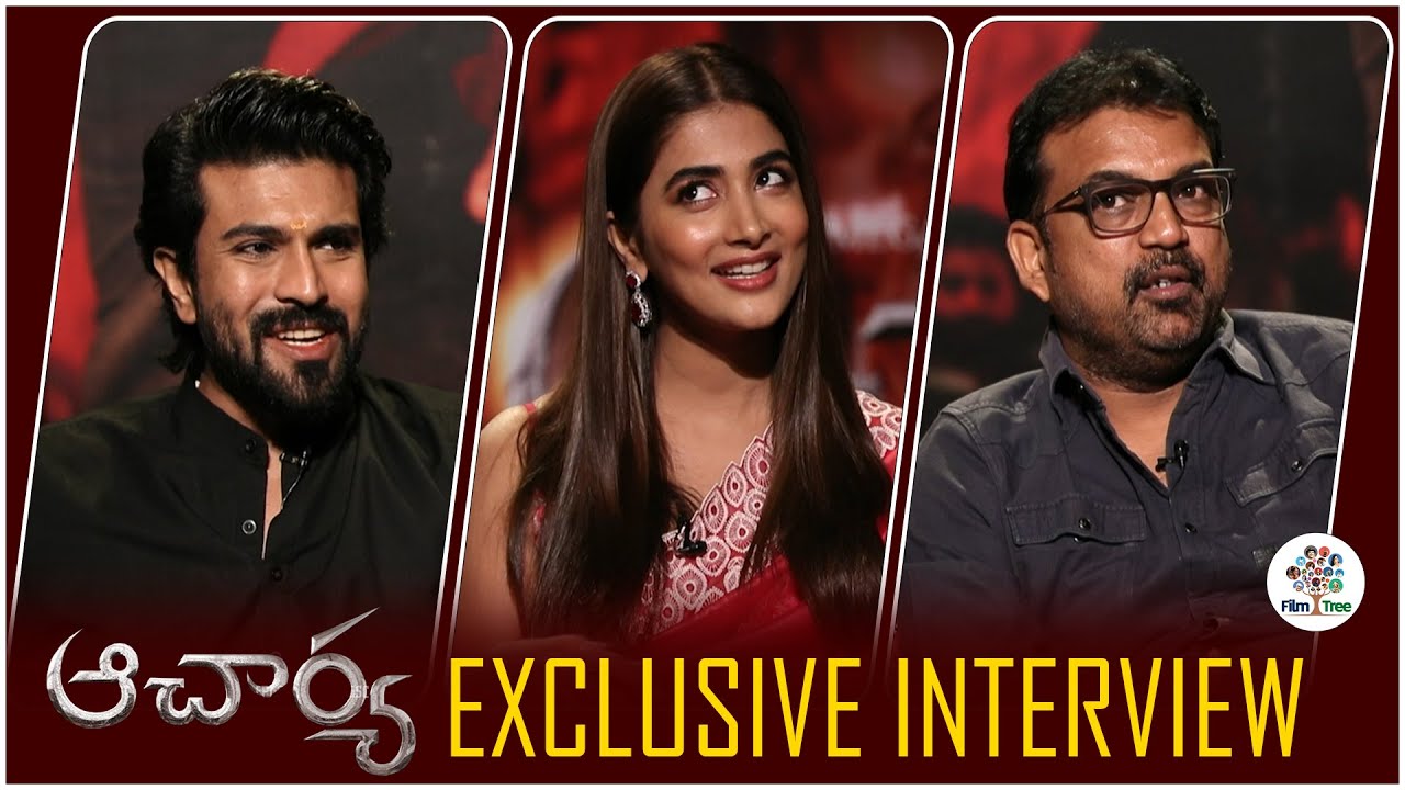 Ram Charan And Pooja Hegde Exclusive Interview  | Acharya Movie | Film Tree