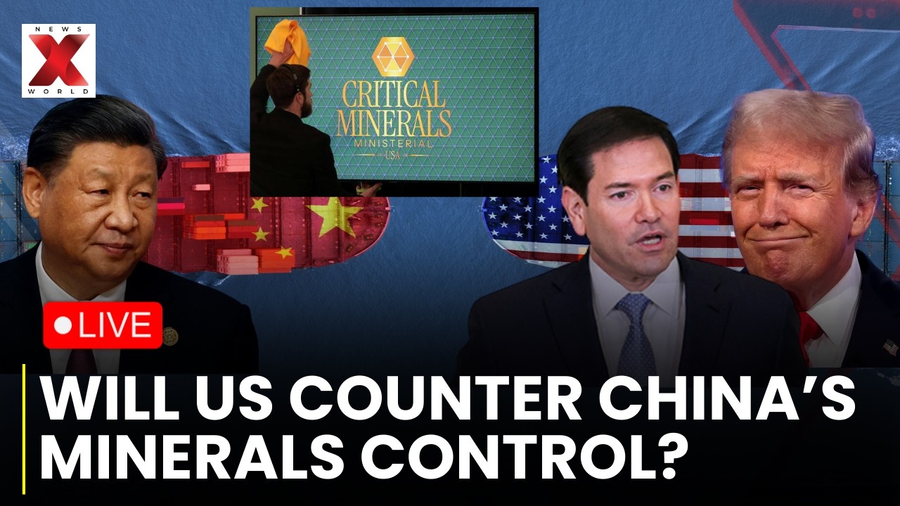US-China LIVE: Marco Rubio Pushes Critical Minerals Trade Bloc To Counter China’s Dominance