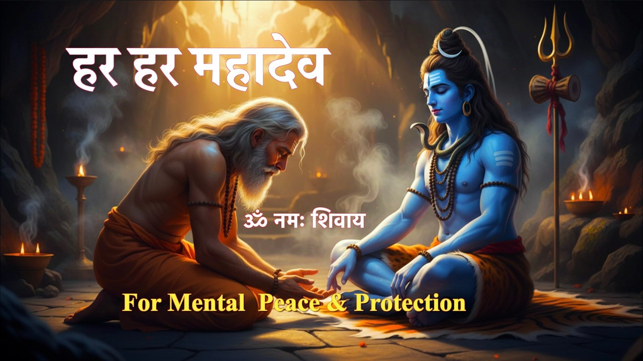 हर हर महादेव |ॐ नमः शिवाय | Original Shiva Bhajan |Har Har Mahadev | For Mental  Peace & Protection