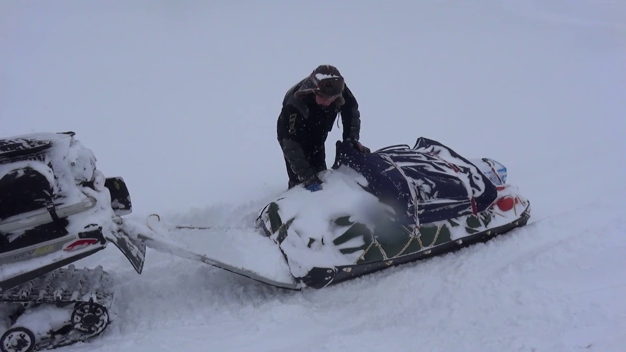 Сани для снегохода 