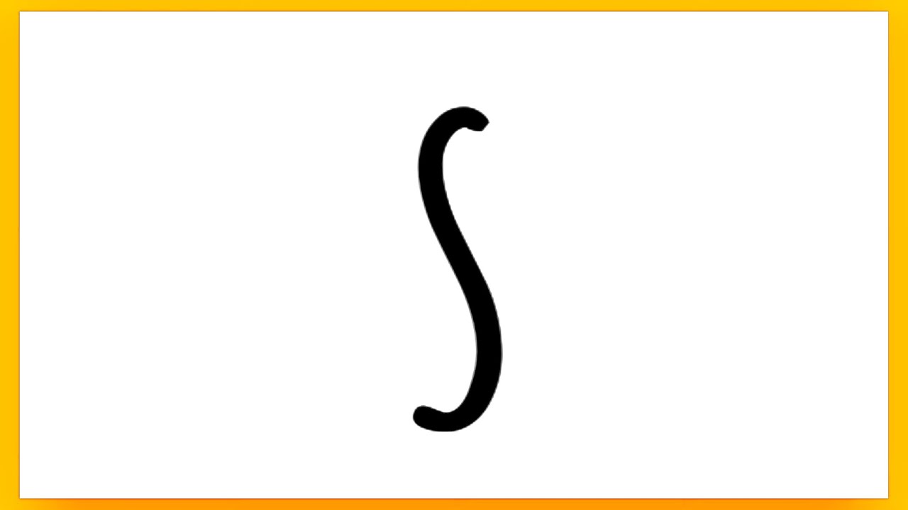 How to draw a dolphin step by step| Dolphin drawing with letter S