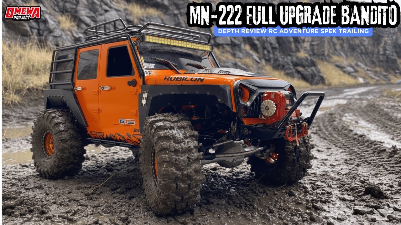 Upgrade MN222 Full Bandito Options RC Adventure Kelas Pemula bisa naik Kasta #MN222 #Bandito #Murah