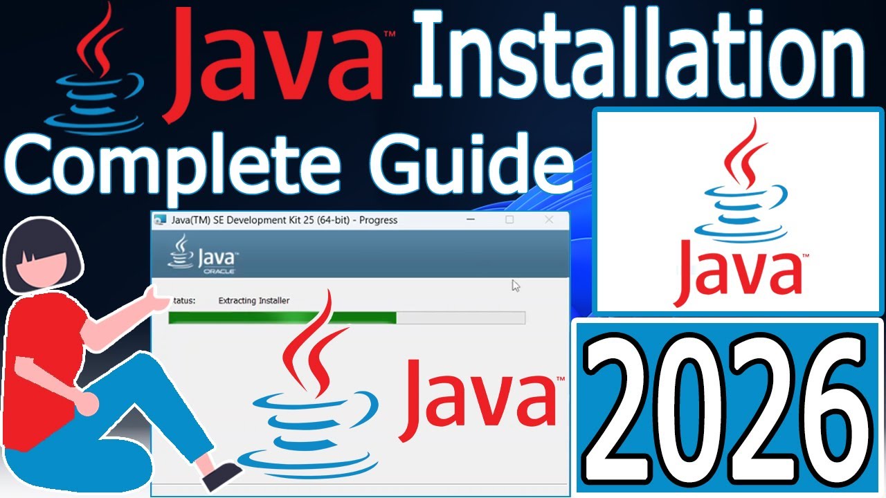 Как установить Java на Windows 10/11 [Обновление 2026 года] Установка JAVA_HOME, JDK | Программир...