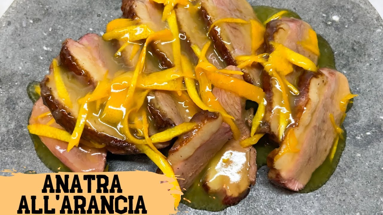Anatra all'arancia (petto d'anatra) con ricetta buonissima di Acquolina in Bocca - ricetta segreta