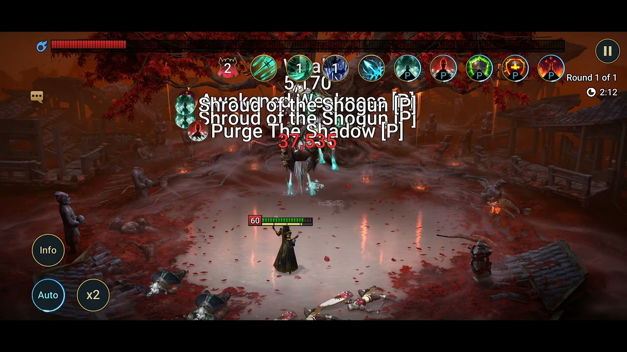 Raid Shadow Legends: ADELYN Solo Shogun Level 25 With Food