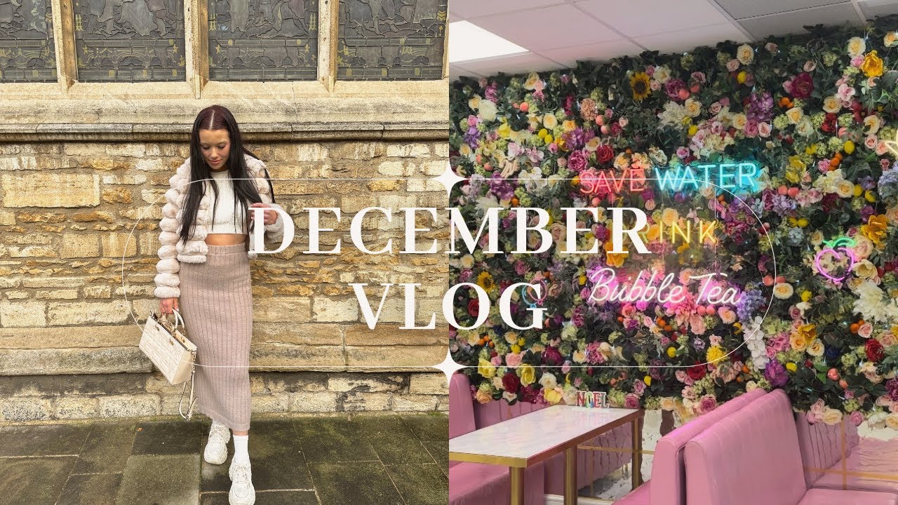 DECEMBER VLOG| Haul, Wrapping presents & Cleaning motivation