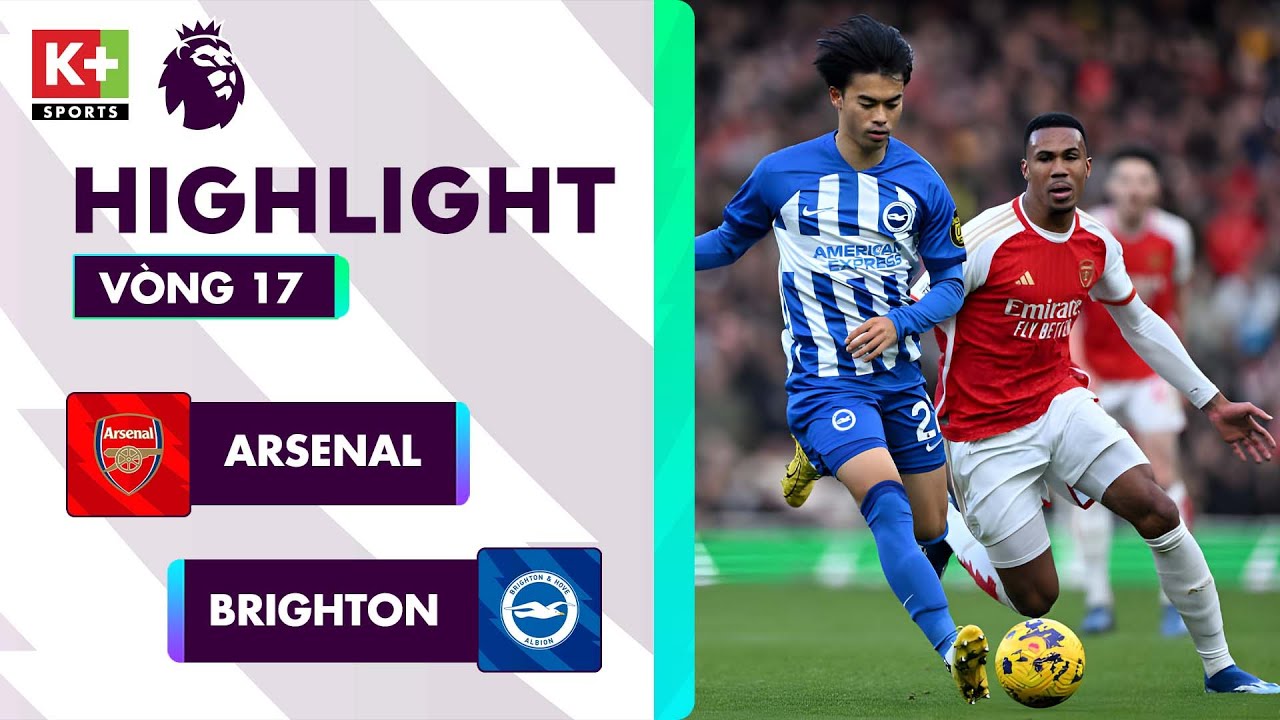 ARSENAL - BRIGHTON | JESUS TỎA SÁNG, HAVERTZ LẠNH LÙNG CHỐT HẠ MÒNG BIỂN | NGOẠI HẠNG ANH 23/24