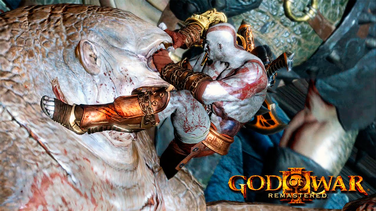 God of War 3 Remastered #21 | AS CAVERNAS MALDITAS (Português/1080p)