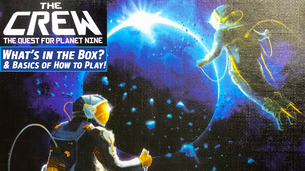 Unboxing & Basics of How to Play THE CREW - THE QUEST FOR PLANET NINE