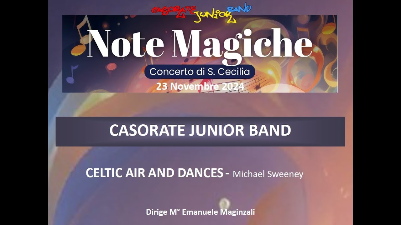 CELTIC AIR AND DANCES - Michael Sweeney -  (CJB S.Cecilia 2024)
