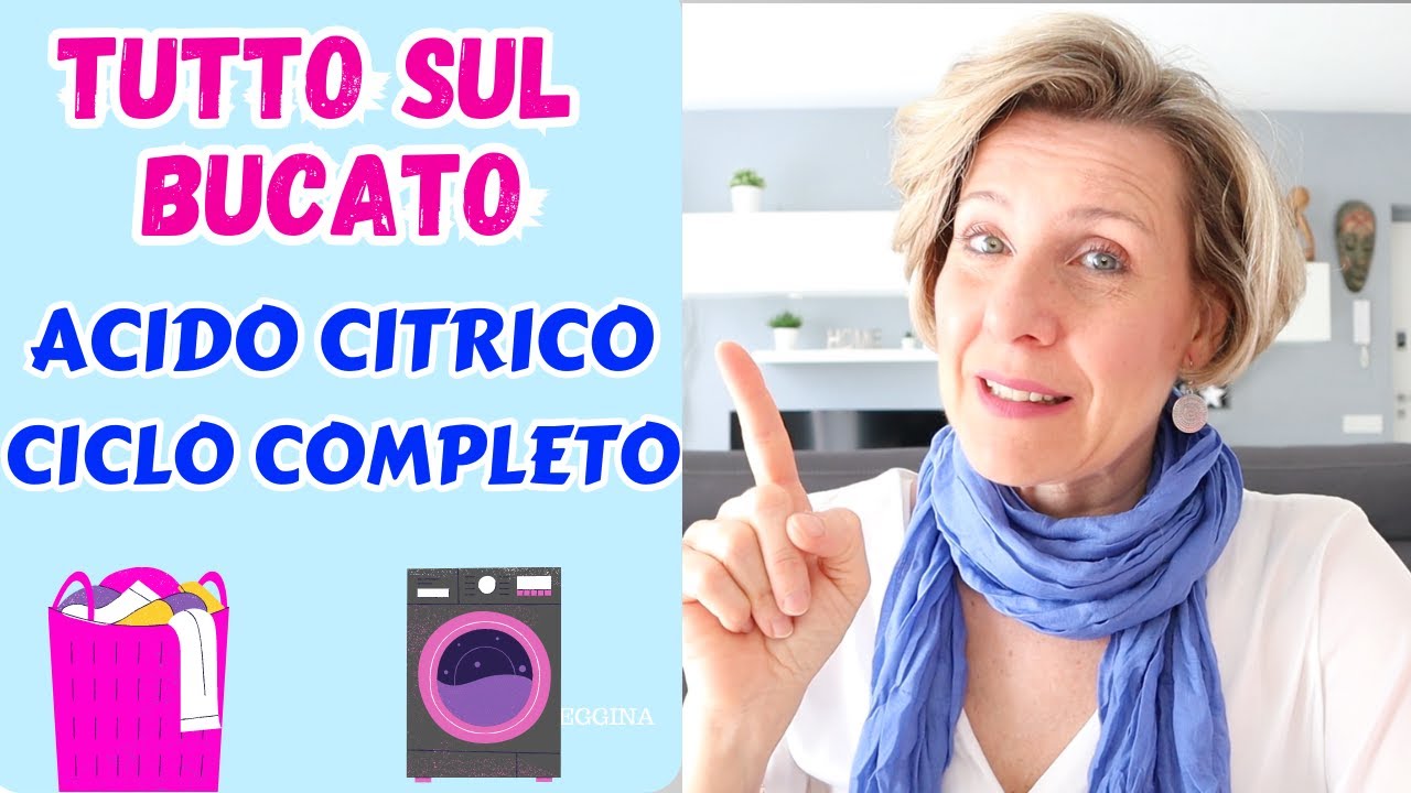 TUTTO SUL BUCATO - Modalità di Lavaggio ACIDO CITRICO e nuovi Detersivi | Barbara Easy Life