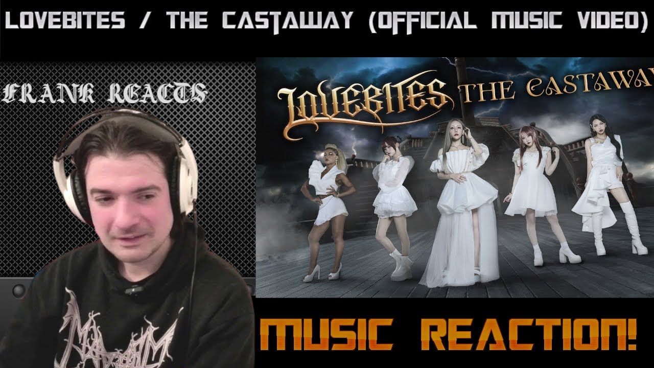 Reaction to LOVEBITES / The Castaway (Official Music Video)