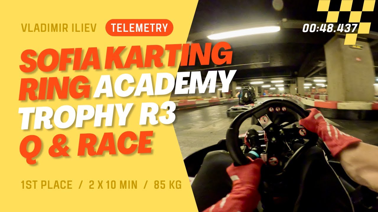 Sofia Karting Ring Academy Trophy R3 - Qualifying & Race