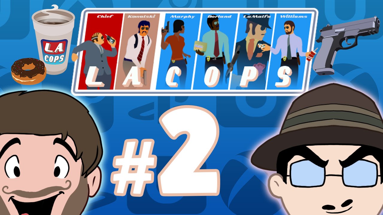 LA Cops: So Many Donuts - Episode 02 - Game Bros Station