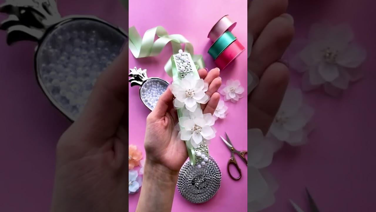 🌸✨ Un toque de brillo, un poco de color y una idea que cobra forma.