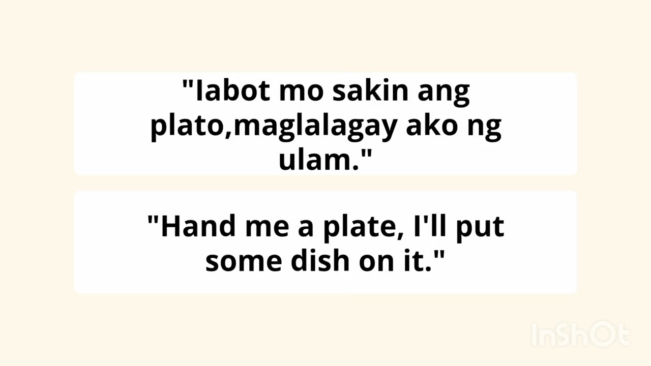 DAILY USE WORDS AND SENTENCES IN TAGALOG AND ENGLISH WITH TRANSLATION 