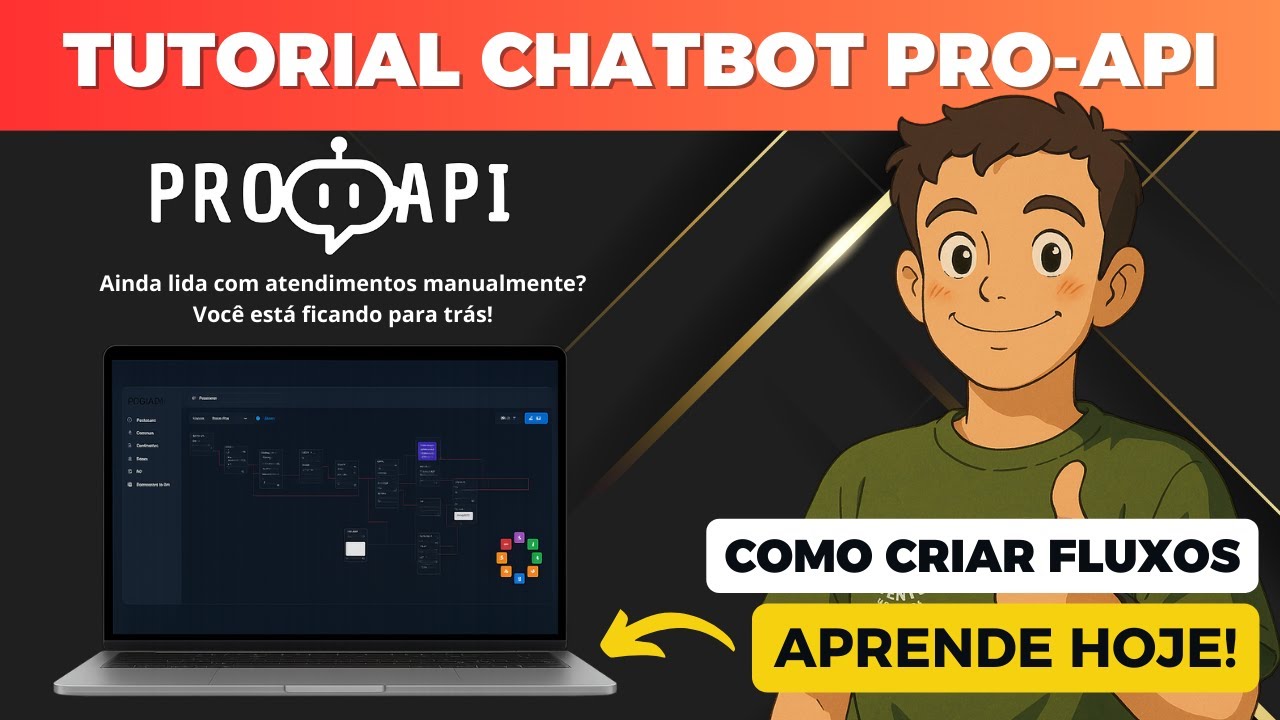 🔥 Aprenda a Criar ChatBots Profissionais com a PRO-API V2 + Manager API SaaS e FlowBuilder!