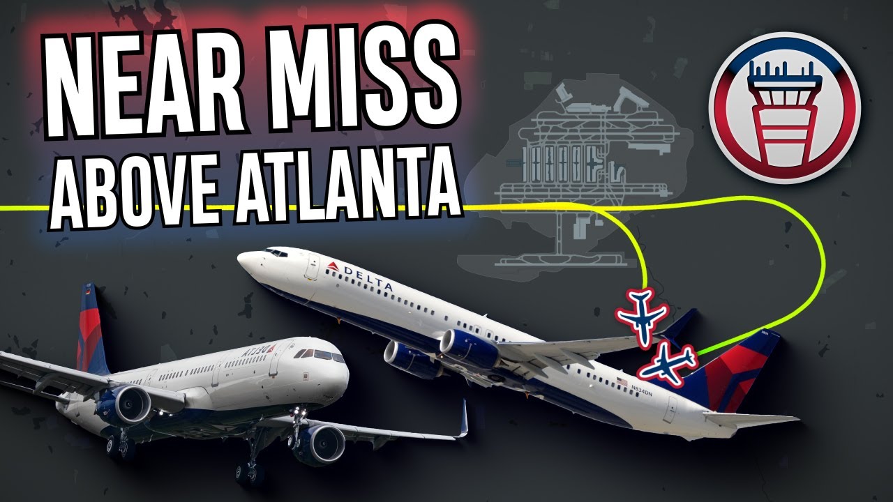 NEAR-MISS Above Atlanta [ATC audio]