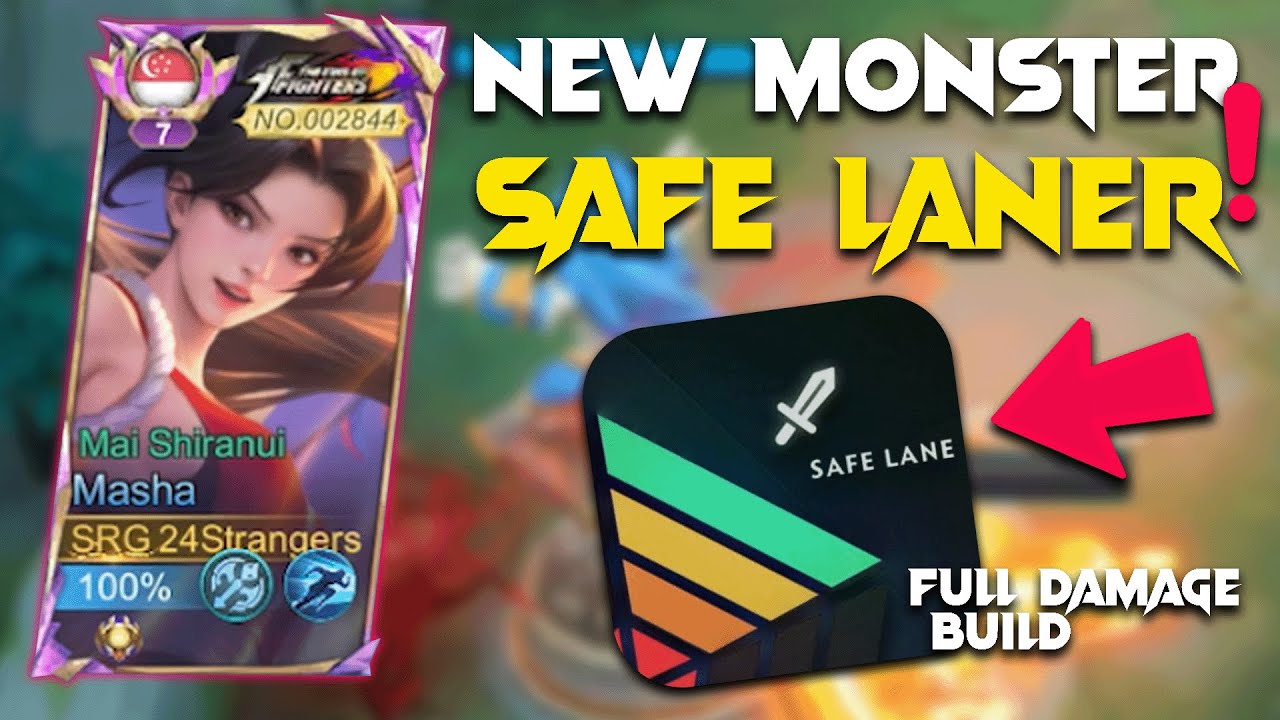 MASHA INDIRECT BUFFED AS SAFE LANER WITH MAX DAMAGE BUILD IS BROKEN?