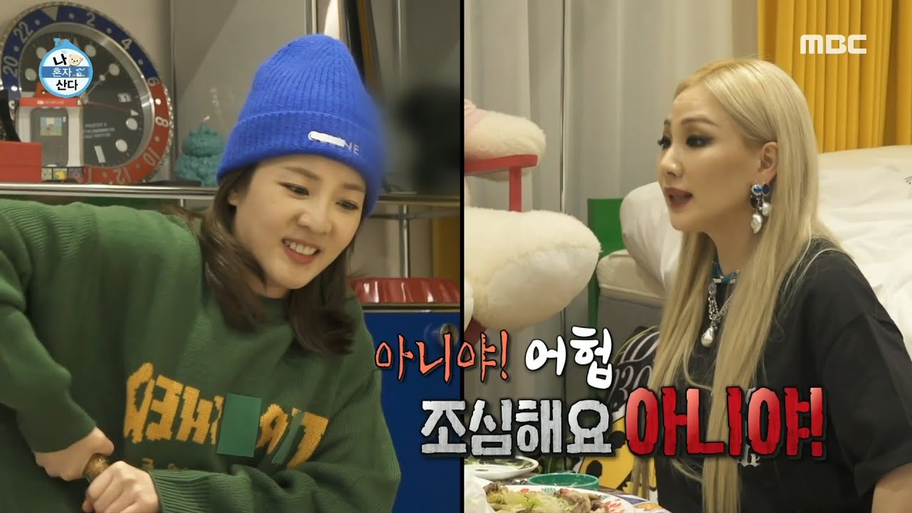 [나 혼자 산다] 해맑은 산다라박과 언니 같은 동생 씨엘의 집들이 대소동💥, MBC 211126 방송