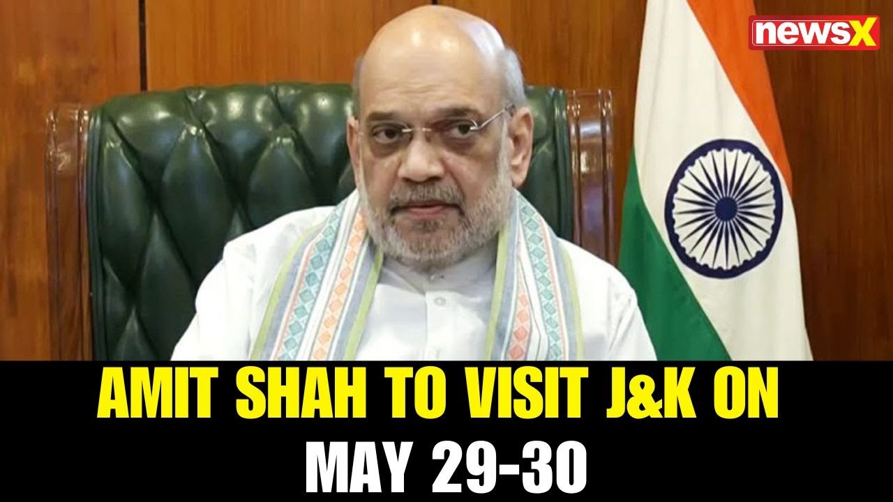 Amit Shah to Visit Jammu & Kashmir on May 29-30 to Review State Security Situation