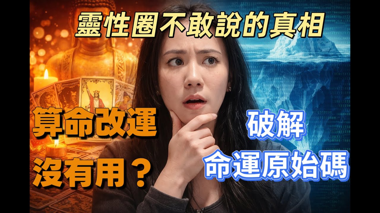 我從一個沈迷算命的資深宗教仔到破解潛意識，揭開人生不斷卡關的真相！我是怎麼看見命運的「原始碼」？