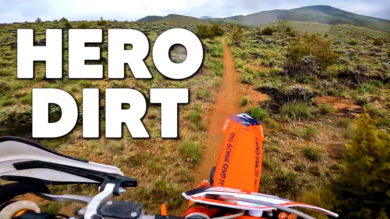 HERO DIRT | Unreal Montana Singletrack | KTM 350 XC-F