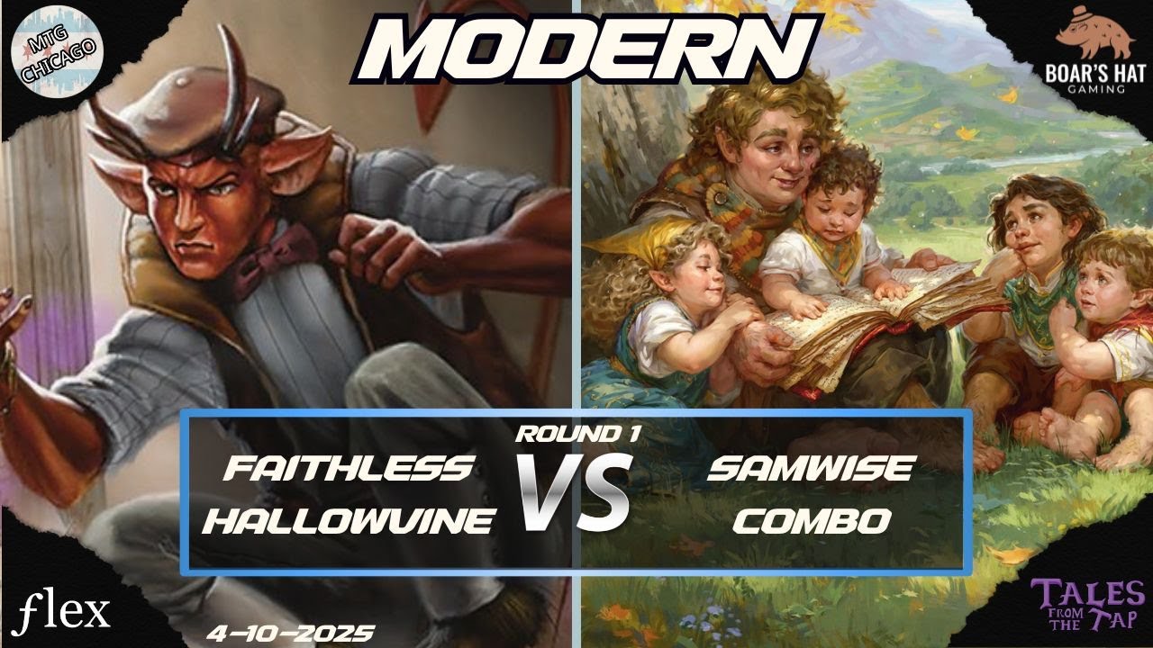 Faithless Hallowvine VS Samwise Combo [MTG Modern Round 1]