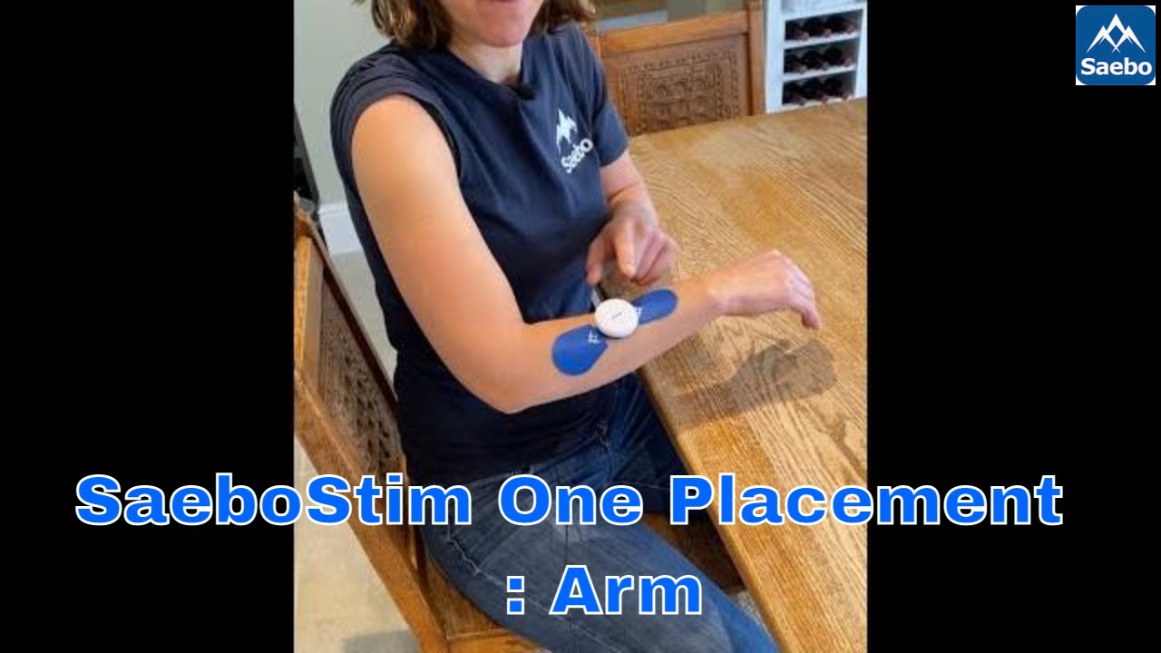 SaeboStim One : 3 Common Arm Placements