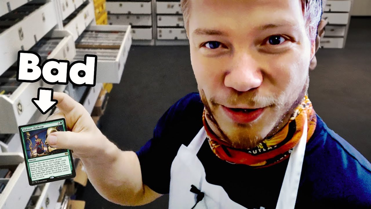 Asking Two Magic Players to Build Decks With Bad Cards