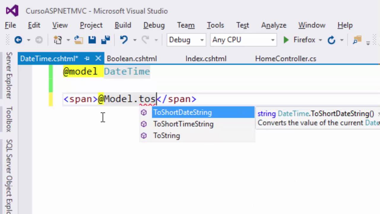 Entendiendo Display y DisplayTemplates | Vistas | Programando en ASP.NET MVC 5