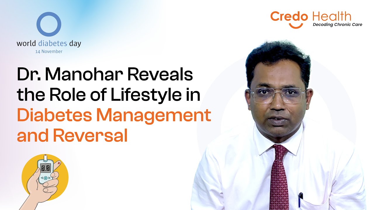 Dr. Manohar Reveals the Role of Lifestyle in Diabetes Management and Reversal