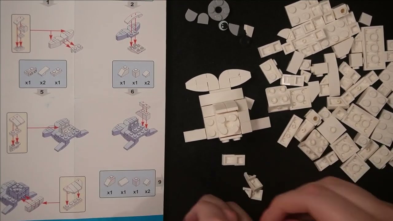 ASMR | Building a Lego Seal