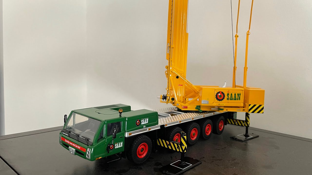 Unboxing WSI Models 9004/9098 Spierings SK-599 AT5 Folding Crane Koninklijke SAAN