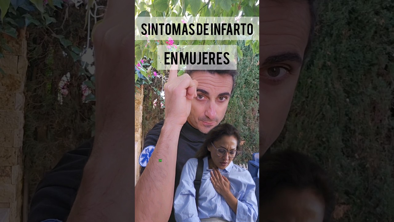 S&iacute;ntomas de infarto en mujeres. #curiosidades #supervivencia #emergencia