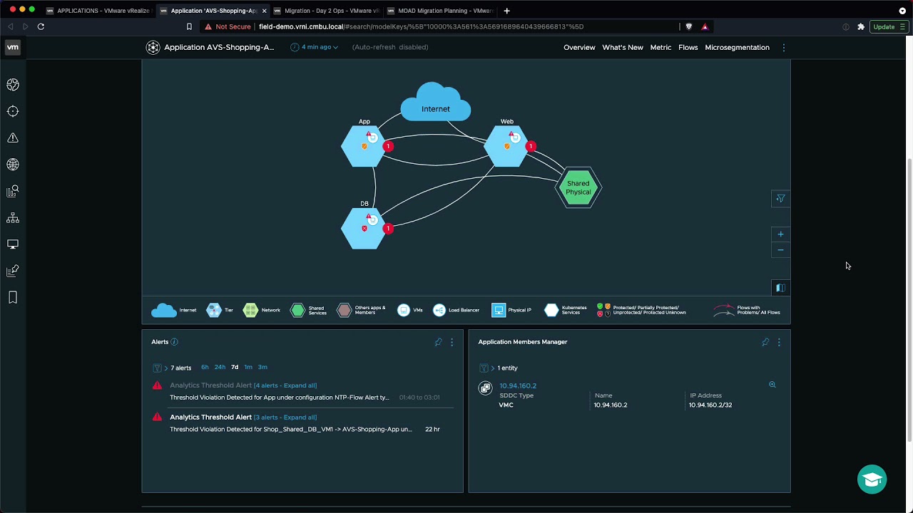Introduction VMware Aria Operations for Networks (vRealize Network Insight) Azure VMware Solution