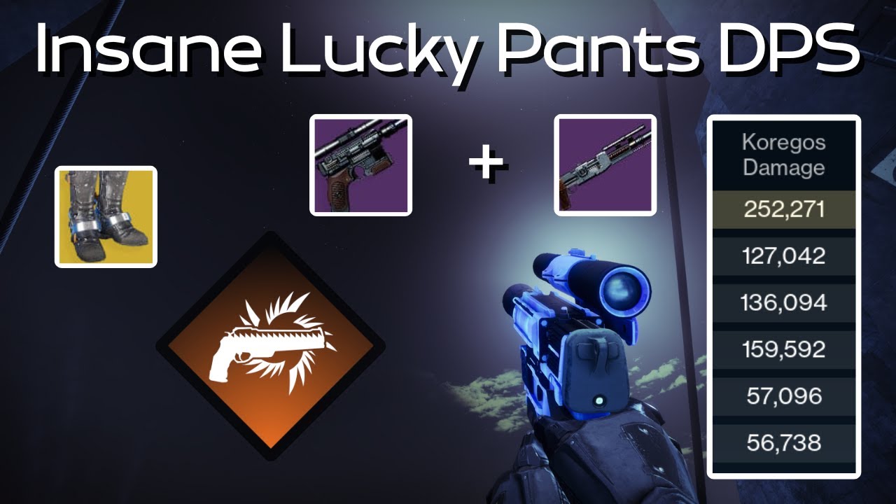 Insane Lucky Pants DPS | Destiny 2 Renegades