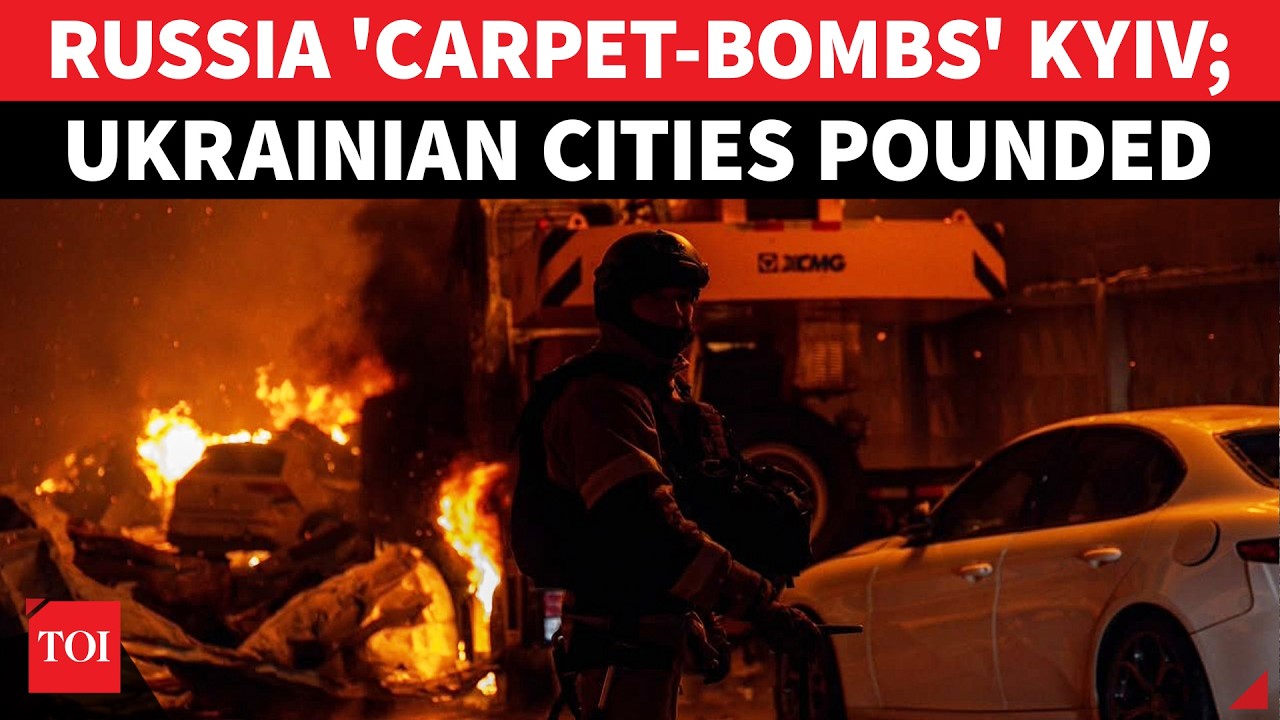 Russia Launches Precision Strikes On Kyiv, Carpet-Bombs Ukrainian Cities And Towns In Powerful Blitz