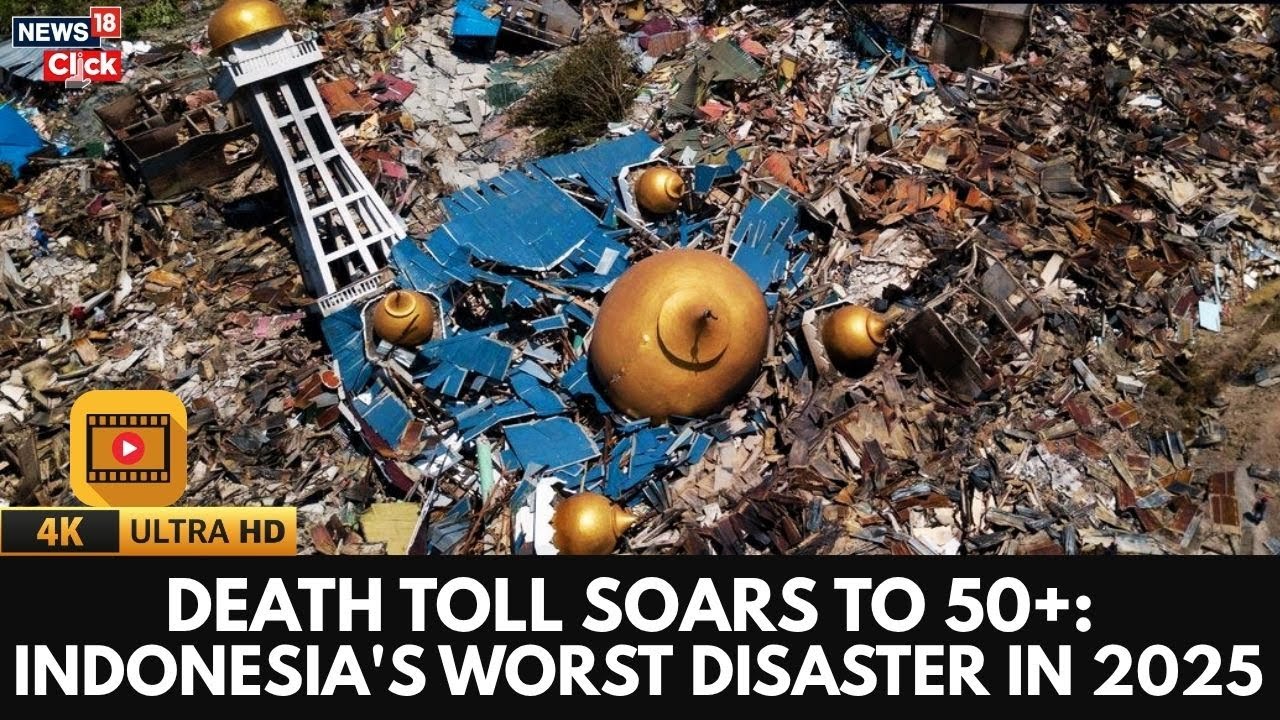 Indonesia School Collapse Horror: Death Toll Soars Past 50 |  Indonesia&rsquo;s Worst Disaster 2025 | 4K