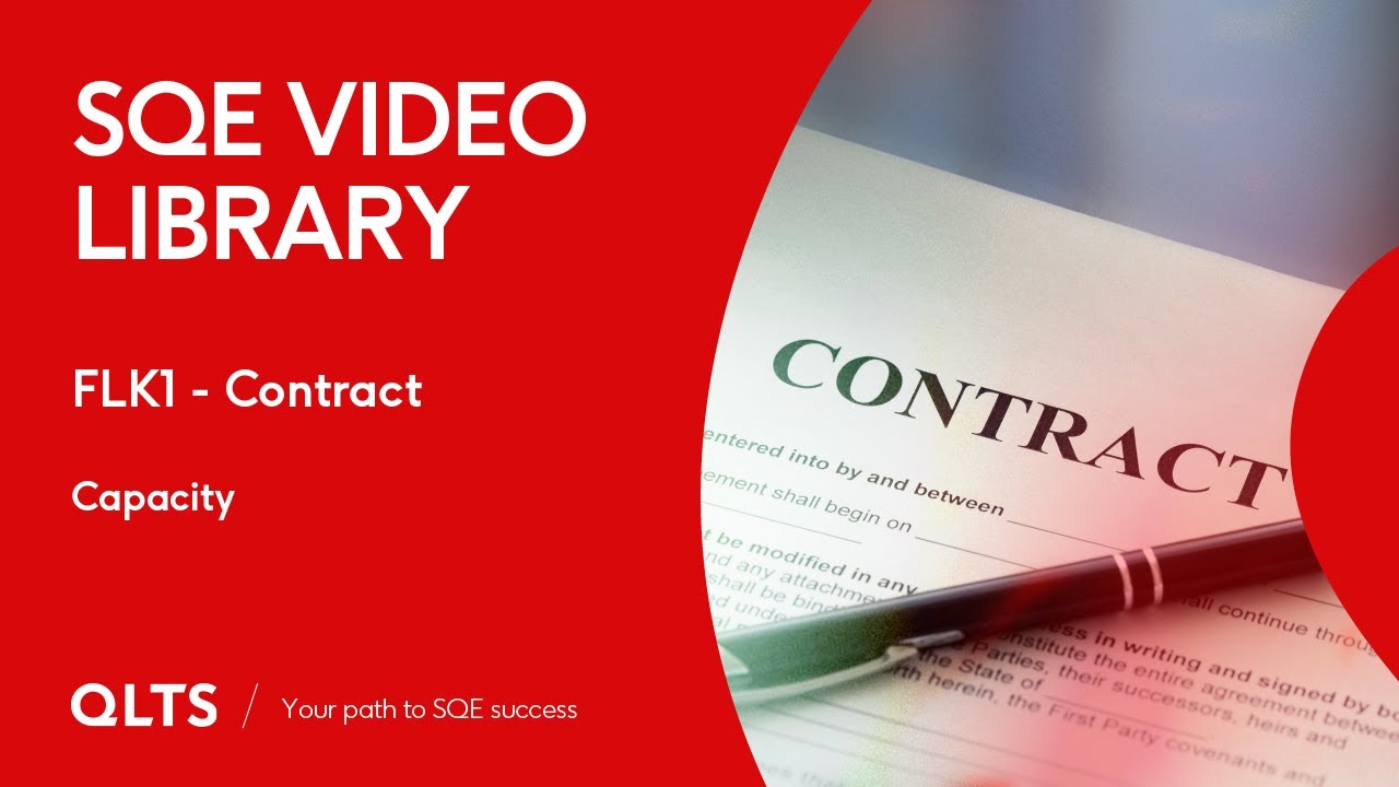 SQE Video Library &mdash; Договорное право &mdash; Правоспособность