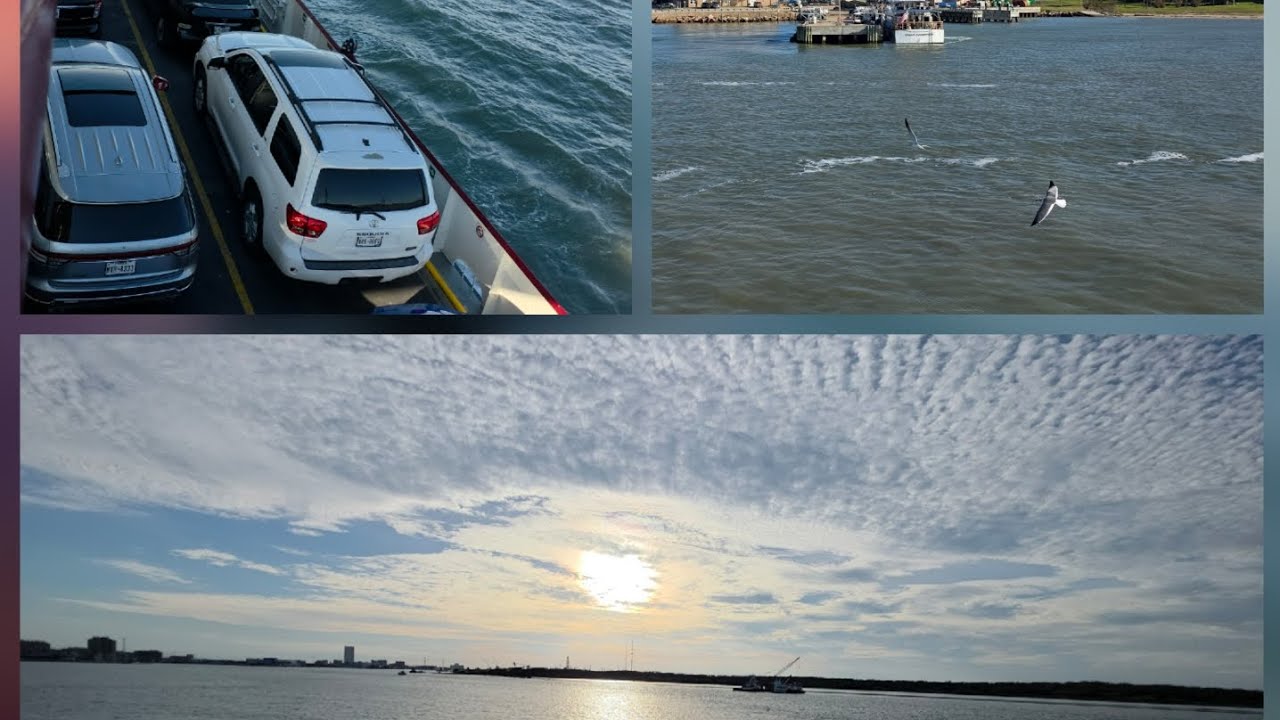 گاڑی پانی میں چلی گئی ہے _ 😵😵😵 Gulf of America Houston, Texas