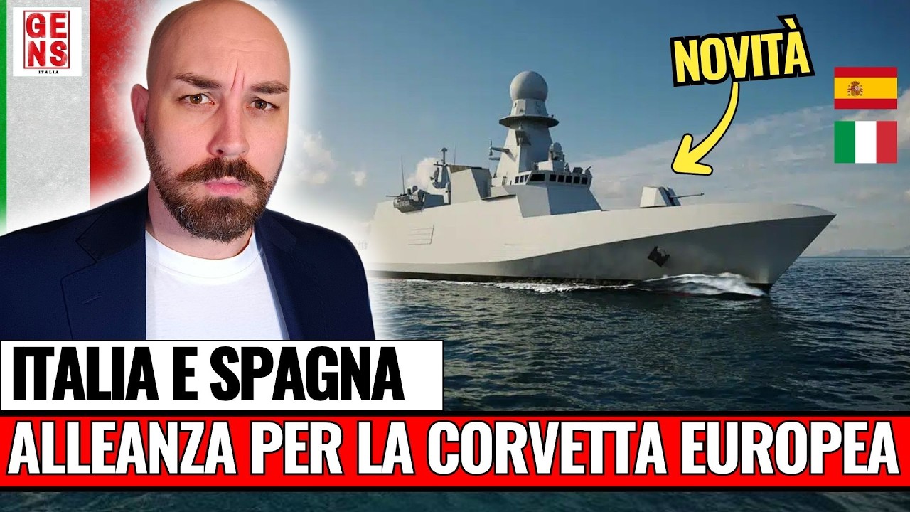 CORVETTA EUROPEA : ALLEANZA tra FINCANTIERI e NAVANTIA