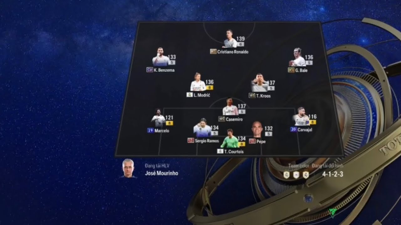 Highlights Xếp Hạng | Team color Real Bạc | HLV Jose Mourinho | FCONLINE4